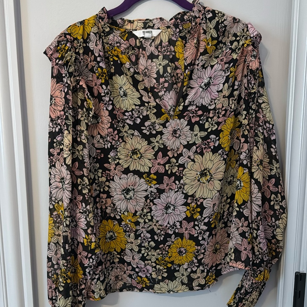 V neck blouse